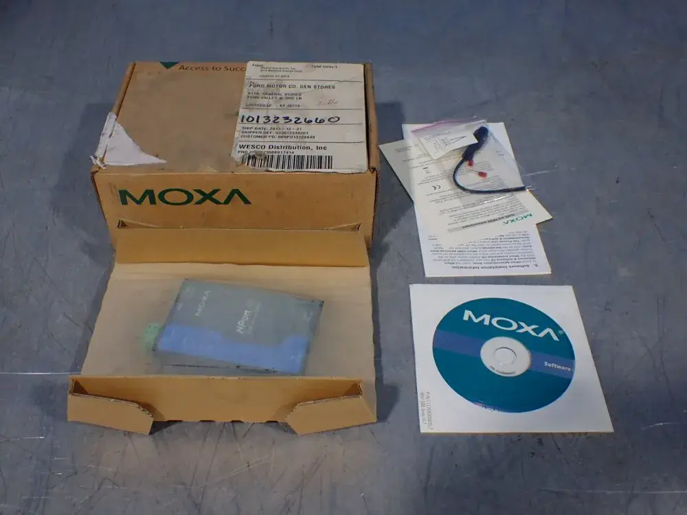 New | in-Stock MOXA NPORT 5210 V2.1 Misc Networking Equipment Ohio US | HGR 24 #1133371