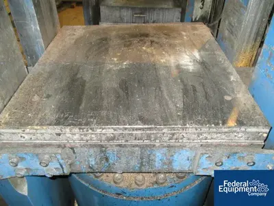 Unknown 392.5 Ton Slab Side Transfer Molding Press, 24" x 24"