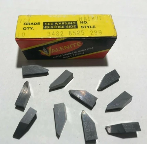 NEW Valenite Does Not Apply