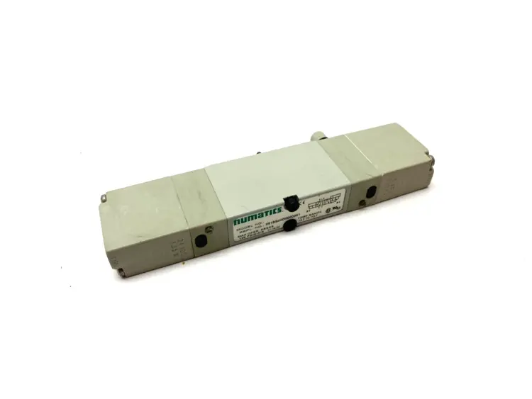 Used NUMATICS PNEUMATIC SOLENOID VALVE 2-POS 4-WAY 24VDC 120PSIG Solenoid Valves | Maverick Industrial Sales #1117953