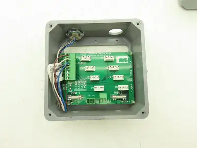 Mantissa Conveyor 000-120-17 Control Board Junction Box Package Tipper Lot of 2