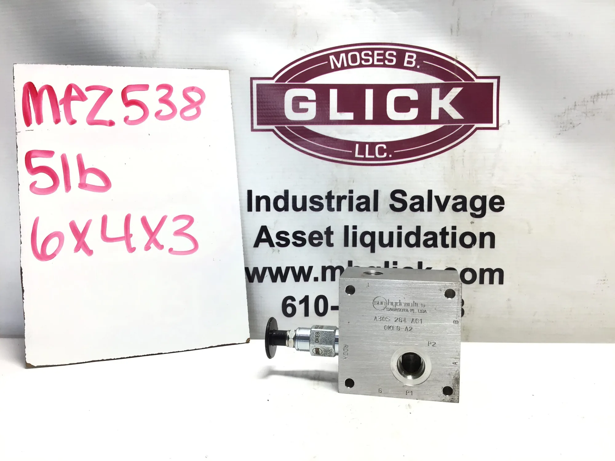 Sun Hydraulics (A305 284 A01) PRESSURE RELIEF
