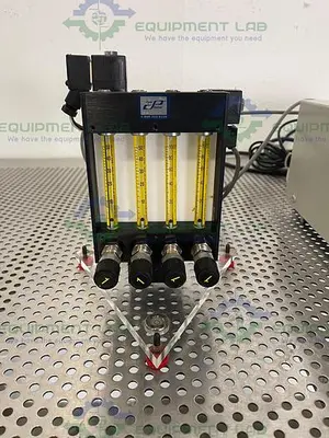 USED APPLIKON ADI 1030 BIO CONTROLLER W/ WATSON MARLOW 101U/R, COLE PARMER FLOWMETER