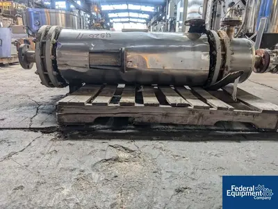 USED Perry Products 106 Sq Ft Perry Heat Exchanger, 316 S/S, 100/100#