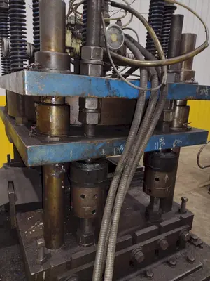 20 TON AIRAM PNEUMATIC 4 POST CUTOFF PRESS: YOBRO #24842