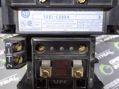 Allen Bradley 500L-COD94 AC Lighting Contactor 60A Used