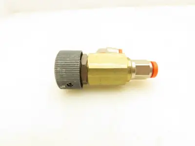 Adjustable Elbow Air Flow Control Needle Valve 2-2.5 Turn 1/8" Lot of 5