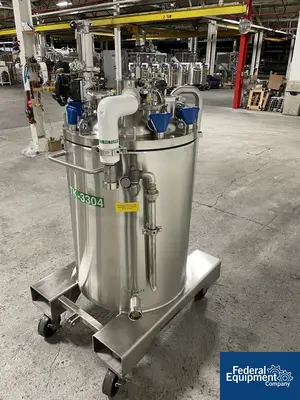 USED ITT 125 Liter Integrated Biosystems Cryovessel, 316L S/S, 50/65#