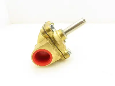 ASCO 2-Position, Normally Closed 1" Solenoid Valve Female 0.625"dia 2" Shaft