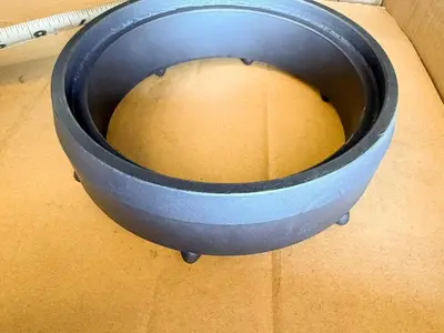 New | in-Stock AFTERMARKET 5" DUAL ROTARY CASING SHOE – 14 BALLISTIC BUTTONS ASSEMBLY- HEAVY DUTY #689-02-HD-D Drilling Attachments Pennsylvania US | East West Machinery & Drilling #1418134