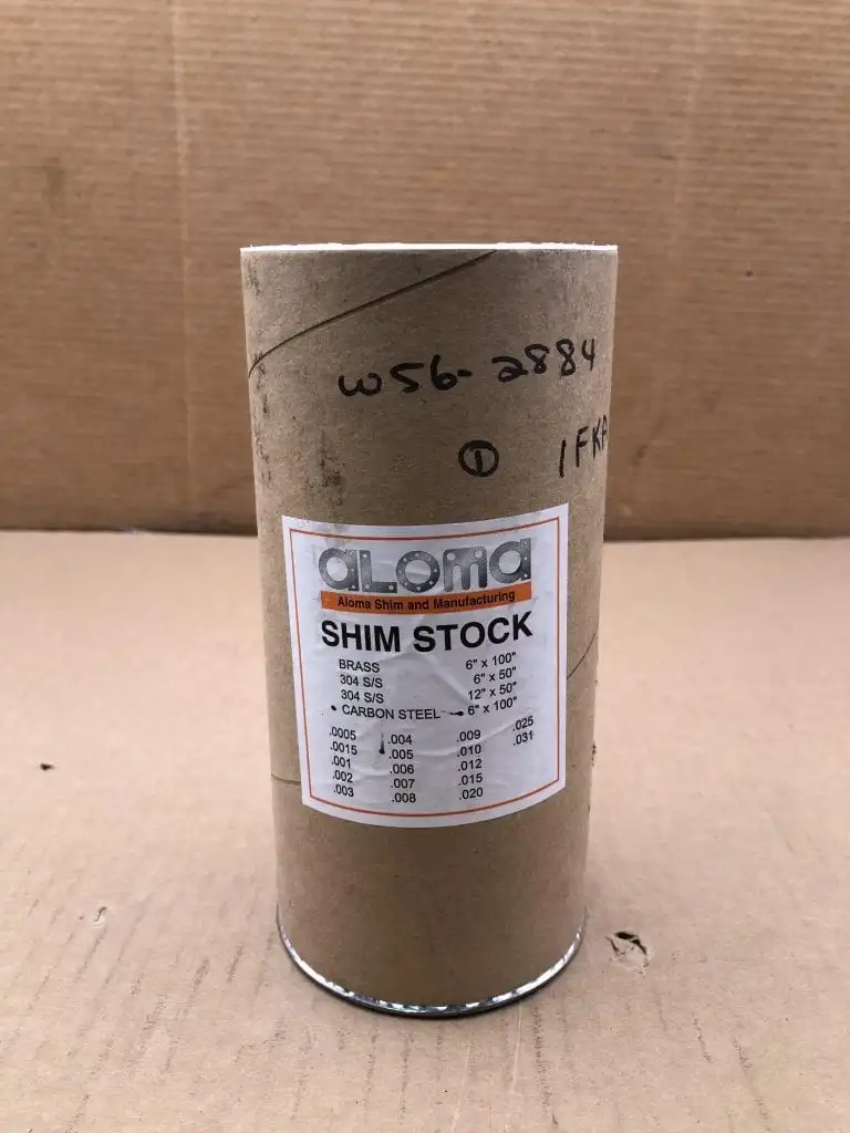 A&M Aloma 4680543 .005″ x 6″ X 100″ Carbon Steel Shim Stock-NIB