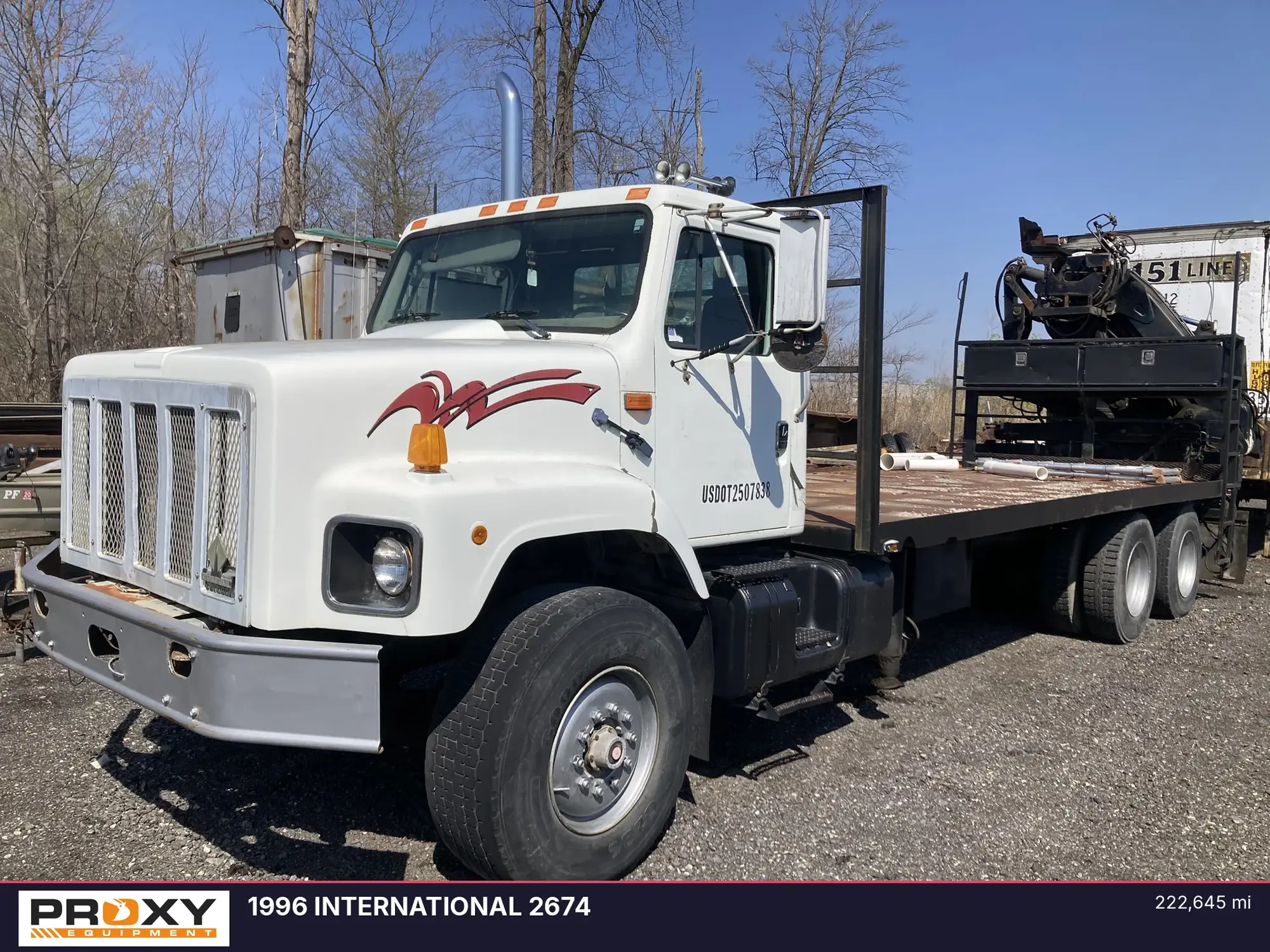 Used 1996 INTERNATIONAL 2674 Bucket (boom) trucks Michigan US | Proxy Equipment #1388759