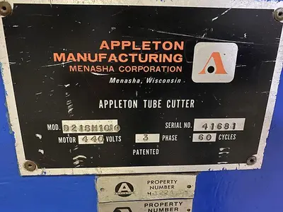 USED APPLETON D21SH1010