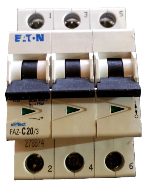 Eaton FAZ-C20/3 [New]