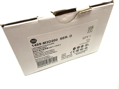 USED ALLEN-BRADLEY SER. D CIRCUIT BREAKER 3-POLE 20A