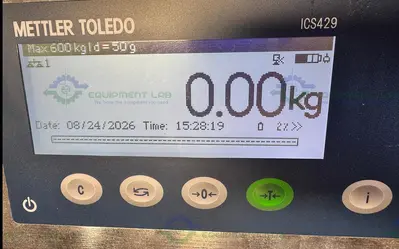 Used METTLER TOLEDO 2888 STAINLESS STEEL SCALE W/ ICS429 READOUT 1000 LBS  30 X 30 Scales California US | Equipment Lab #1388406