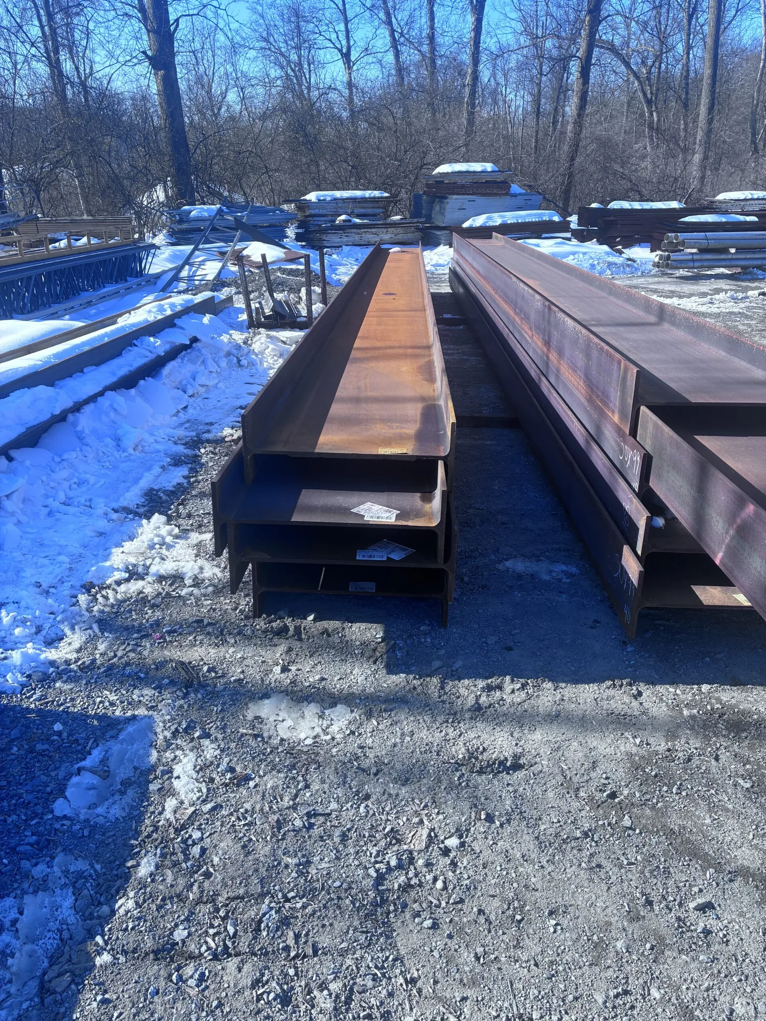 NEW W30 x 99 Wide Flange Steel Beam – 40’ Long – Structural I-Beam – Surplus | MBG