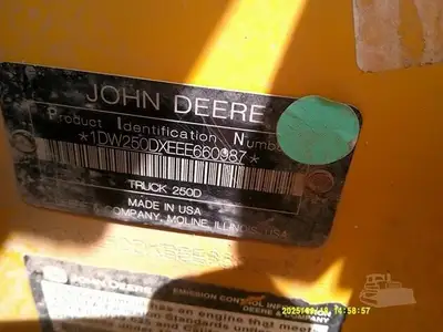 Used 2014 DEERE 250D II Articulated Dump Trucks New York US | Beck Equipment #1509308