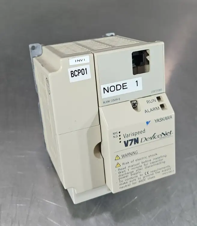 Used INDUSTRIAL MRO YASKAWA CIMR-V7NU40P4 380-460VAC 2.4 A NSMP Variable Speed Drives South Carolina US | Palmetto Automation #1159022