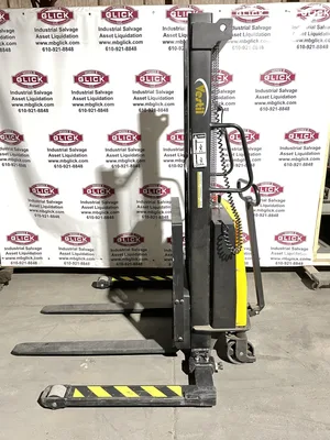 Vestil SL-63-AA Electric Pallet Stacker/Walkie Forklift 2000lbs 12V