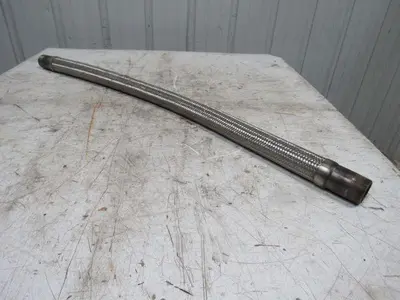 Tork Products 1108964 1-1/2" Stainless Steel Braided Hydraulic Hose W/48mm Male