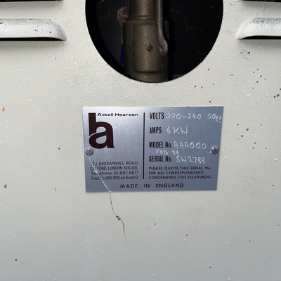 130L Astell Vertical Autoclave 6Kw