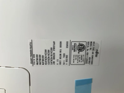Used FUJITSU AOU18RLXFW1 Air Conditioning Equipment Michigan US | Miedema Asset Management Group #1423575