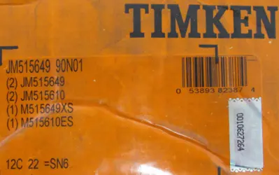 NEW TIMKEN JM515649 90N01 TAPERED ROLLER BEARING JM51564990N01