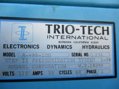 USED TRIO-TECH INTERNATIONAL A-486-1DH