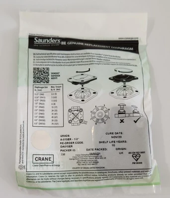New | in-Stock Crane DA015ER Valves/Fittings Indiana US | J&J Industrial Supply #513176