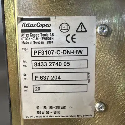USED ATLAS COPCO PF3107-C-DN-HW 90-120