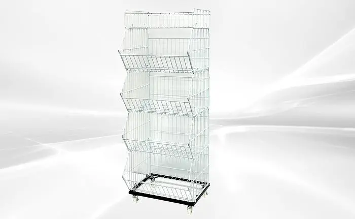 5 layer Grid Shelf Shelves Retail Display 20*19*55 -various sizes available - SEE VIDEO