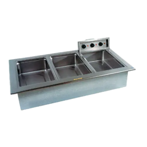 Delfield N8768ND 67 1/2" Drop In Hot Food Table W/ (3) Wells, 120v
