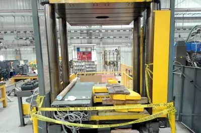 REIS TUS 160 Fabricating/Presses, Tryout & Spotting Press | Machinery Central (5)