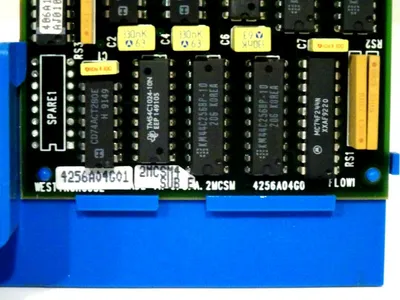 USED WESTINGHOUSE 4256A04G01 PC BOARD