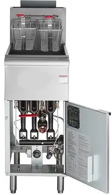 Natural Gas or Propane - 40 lb deep fryer
