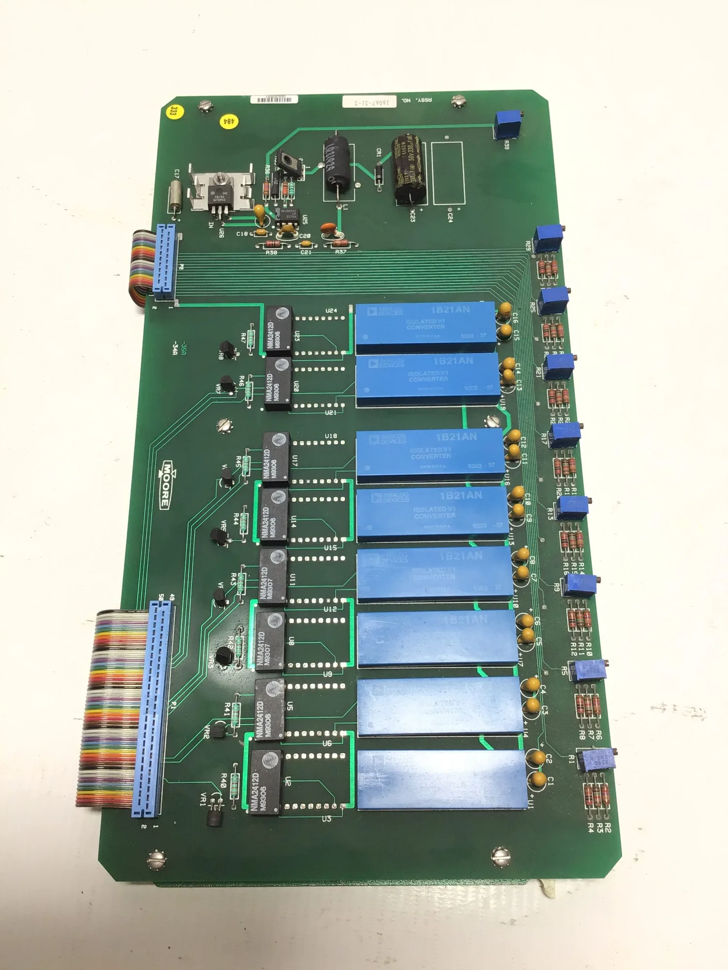 Moore 16067-31-3 Isolated V/1 Converter 1B21AN