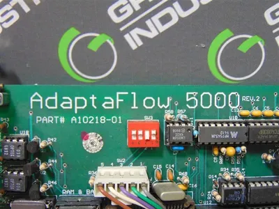 ITW Ransburg A10218-01 AdaptaFlow 5000 Channel Card Rev. 2 missing tag Used