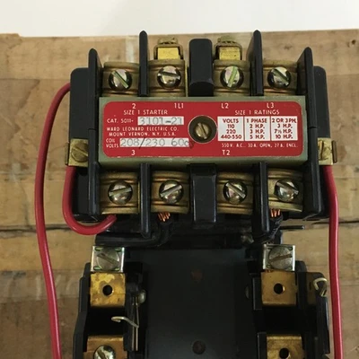 NEW Ward Leonard Electric 3101-21