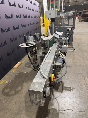 SLATE PACKAGING SYSTEMS Automatic Wraparound Labeler USED