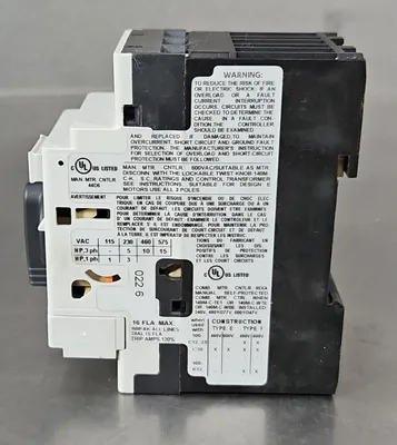 Allen-Bradley 140M-D8E-C16 Ser C. Circuit Breaker. 4E-23