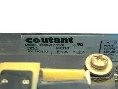 HSB5-3.0/OVP | Lambda Coutant  Power Supply 100-240V to 5VDC 3A - Used