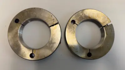 3.250-16 UN-2A GO & NO GO PONAM Thread Ring Gage P.D. 3.2077 & 3.2021 Gages Set