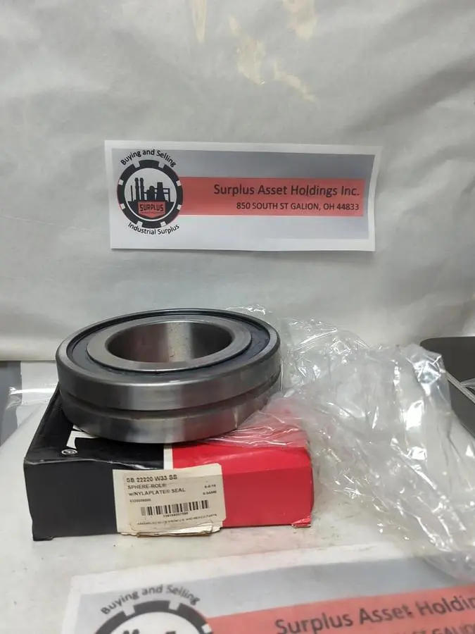 New | in-Stock MCGILL SB 22220 W33 SS Bearings | Surplus Asset Holdings #1202302
