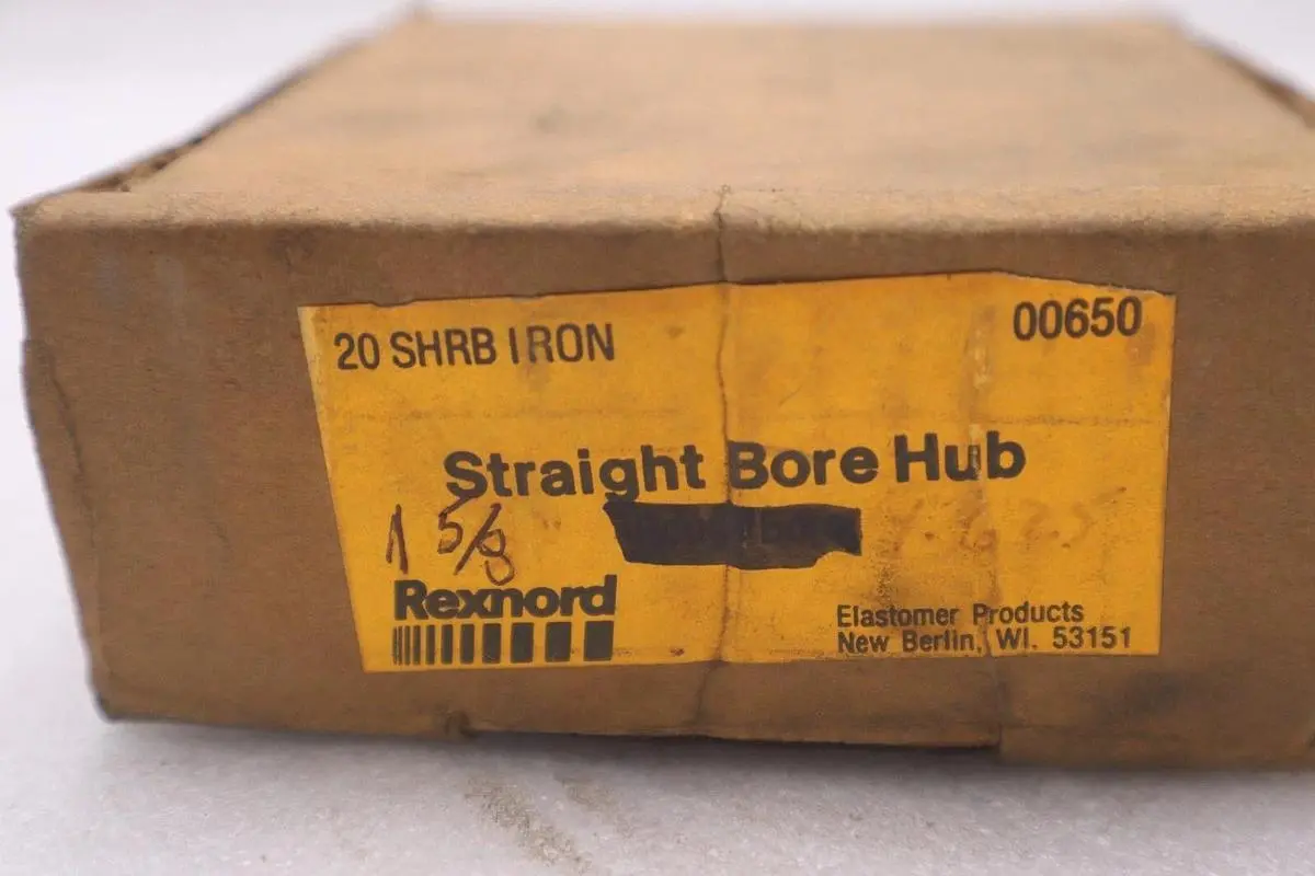 Rexnord  20 HRB STEEL Straight Bore Hub Bore 1-5/8 STOCK B-1074