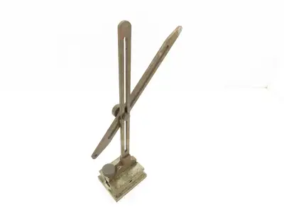 Fowler 12" Indicator Gage Transfer Stand Steel Base 52-620-717-0