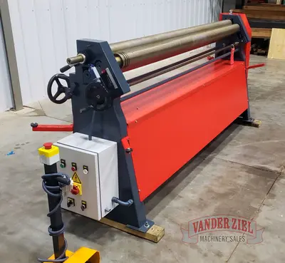 Akyapak 6' x 16 Gauge 3 Roll Initial Pinch Plate Roll
