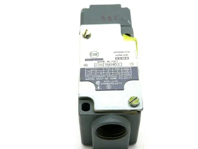 USED CGE GENERAL ELECTRIC 114 HD2 LIMIT SWITCH TIPO 114HD2