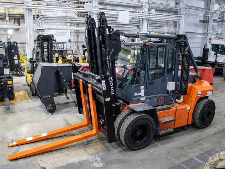 Used 2018 TOYOTA THD3600-24 Internal Combustion Forklifts: Pneumatic Tire Illinois US | Forklift Exchange #1274706