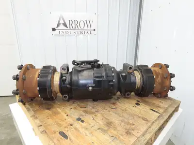 Hyster E100XN Forklift Front Dual Wheel Drive Axle Assembly 8-Lug Off E100XN
